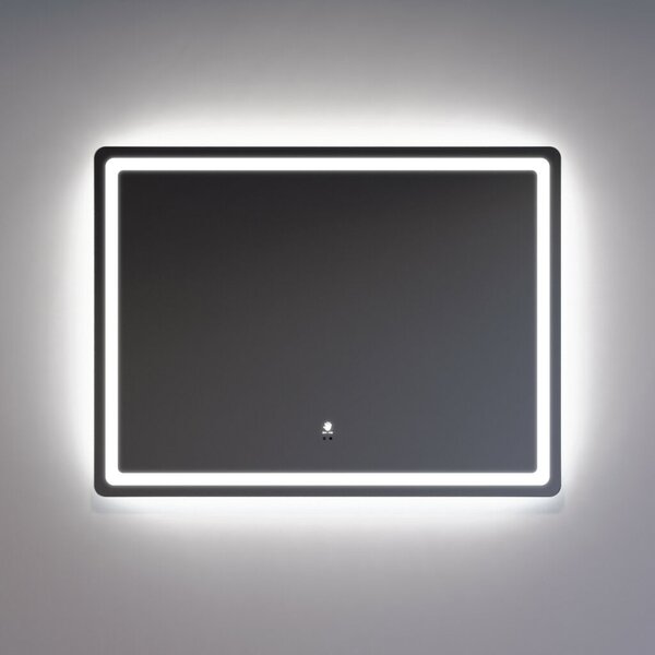 Welland Type-20H LED tükör - fényerő + színhőfok állítás + szenzoros kapcsoló + páramentesítő - 80 x 60 cm