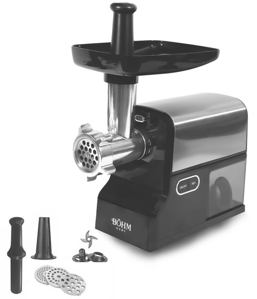 Elektromos húsdaráló BoHM MG6050R, 1,7 kg/perc, 500-1600 W