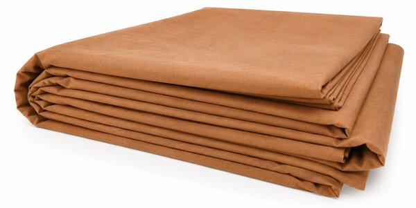 VILÁGOSBARNA pamut DeLuxe lepedők Ágynemű mérete: 140x200 cm, A csomag tartalma: Készletcsomagolás