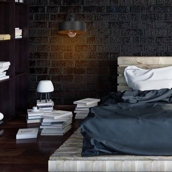 Fali lámpa LED APP1332-1W BLACK GOLD
