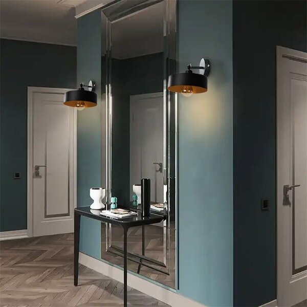Fali lámpa LED APP1332-1W BLACK GOLD