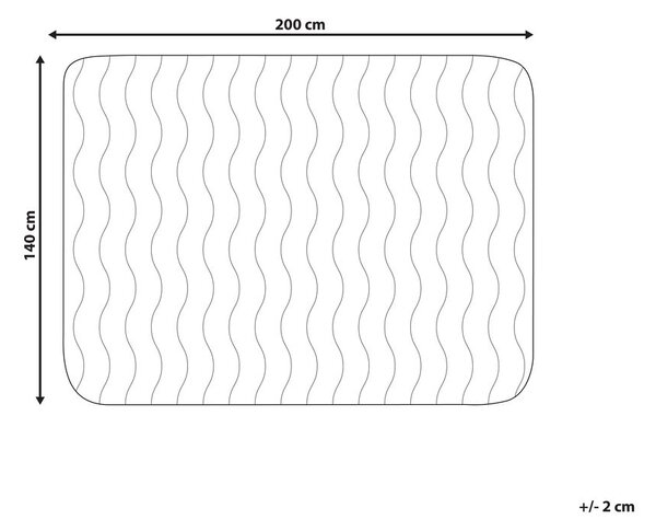Mikroszálas matracvédő FRESHGUARD MICRO 140 x 200 cm