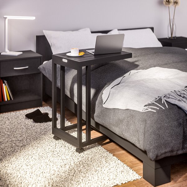 Casaria® WPC lerakóasztal - fekete