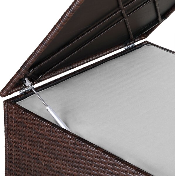 Casaria® Tároló doboz 75x75x70 cm - barna