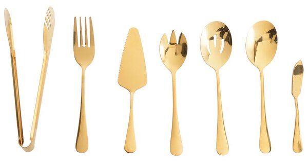 7 darabos konyhai evőeszközkészlet ZITI Arany