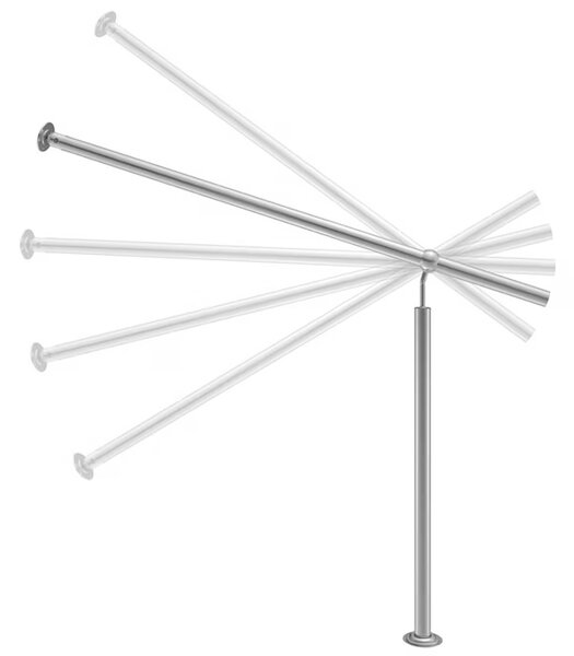 Monzana® Lépcsőkorlát - 80 cm