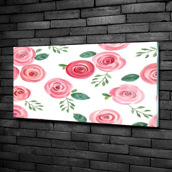 Egyedi üvegkép Roses
