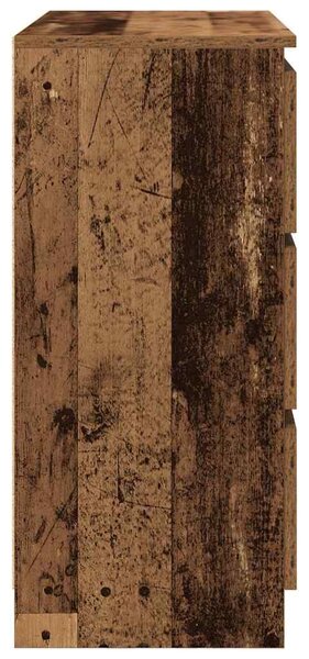 VidaXL antik fa szerelt fa tálalószekrény 80x35x76 cm