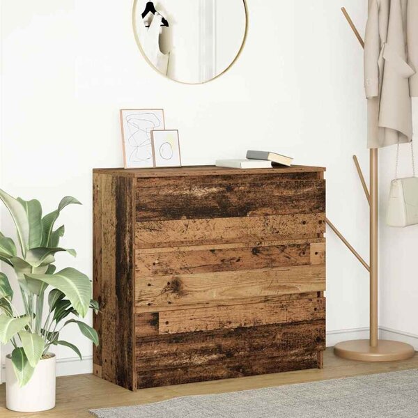 VidaXL antik fa szerelt fa tálalószekrény 80x35x76 cm