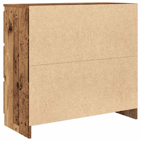 VidaXL antik fa szerelt fa tálalószekrény 80x35x76 cm