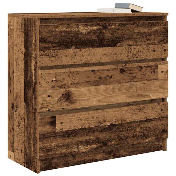 VidaXL antik fa szerelt fa tálalószekrény 80x35x76 cm
