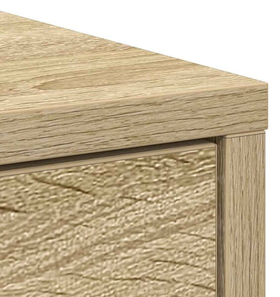 VidaXL sonoma tölgy komód fiókokkal és ajtókkal 73x31x90 cm