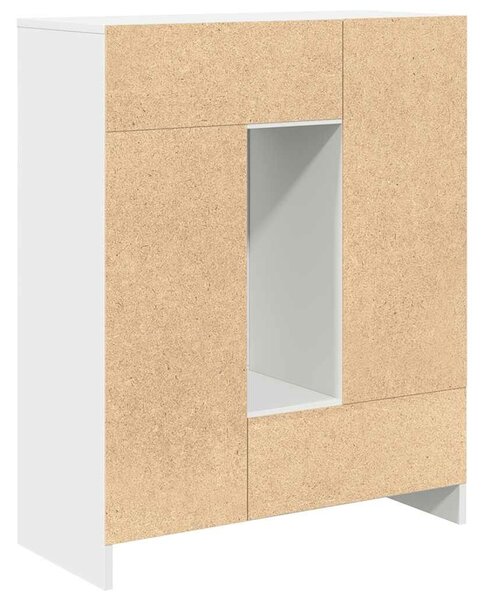 VidaXL fehér komód fiókokkal és ajtókkal 73x31x90 cm