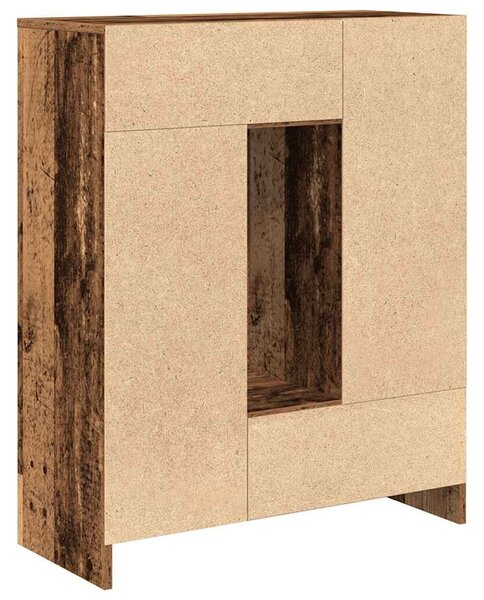 VidaXL antik fa komód fiókokkal és ajtókkal 73x31x90 cm