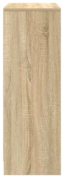 VidaXL sonoma tölgy komód fiókokkal és ajtókkal 73x31x90 cm