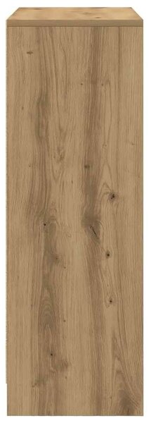 VidaXL kézműves tölgy komód fiókokkal és ajtókkal 73x31x90 cm