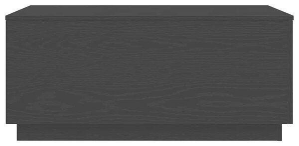 VidaXL fekete tölgy dohányzóasztal LED-lámpákkal 90x50x40 cm