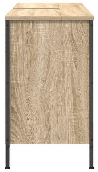VidaXL Mosdószekrény - Sonoma Tölgy - 90x34.5x60 cm