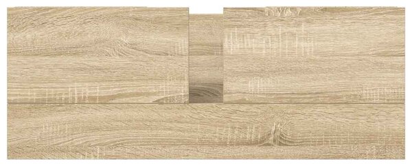 VidaXL Mosdószekrény - Sonoma Tölgy - 90x34.5x60 cm