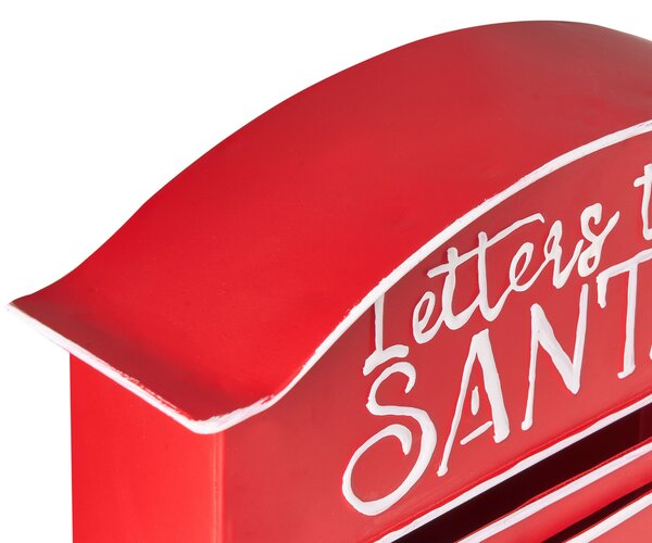 Mikulás postaláda ESPOO 30 cm Piros