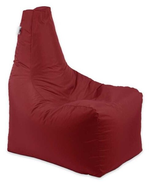 Pufrelax Sunlounger EVO XL babzsák fotel - Vízálló huzat, kültéri használatra is, polisztirol gyöngyökkel töltve - Piros