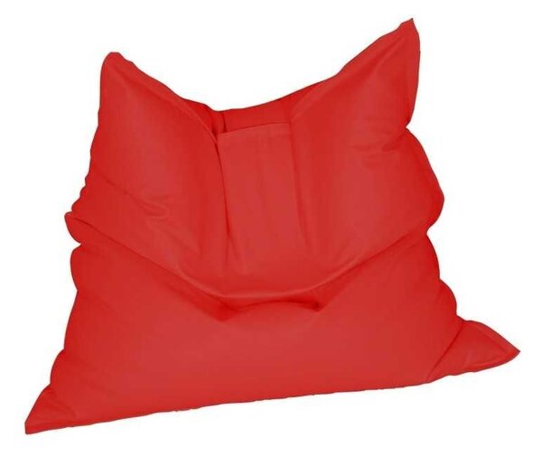 Pufrelax Magic Pillow babzsák fotel - Vízálló huzat, kültéri használatra is, polisztirol gyöngyökkel töltve - Panama Piros