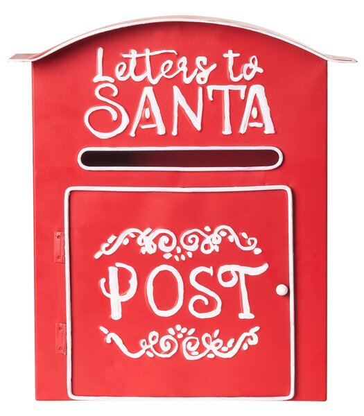 Mikulás postaláda ESPOO 30 cm Piros