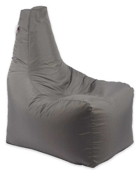 Pufrelax Sunlounger EVO XL babzsák fotel - Vízálló huzat, kültéri használatra is, polisztirol gyöngyökkel töltve - Szürke