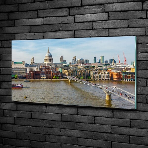 Üvegkép nyomtatás Thames london