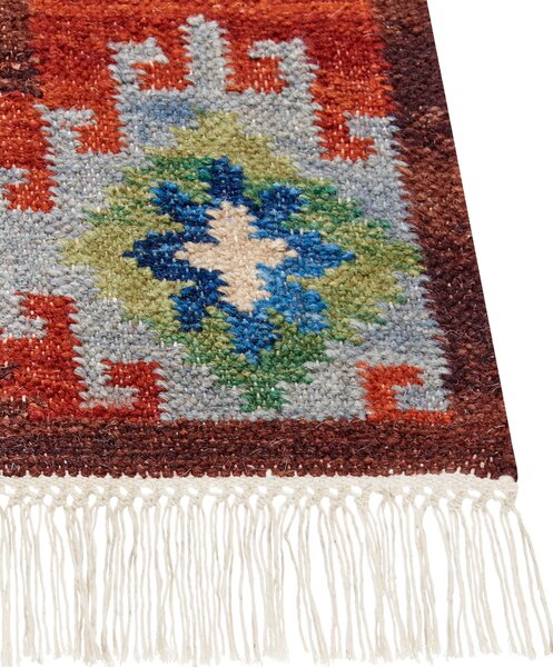 Szőnyeg ZOVUNI Színes 200 x 300 cm Gyapjú Kilim