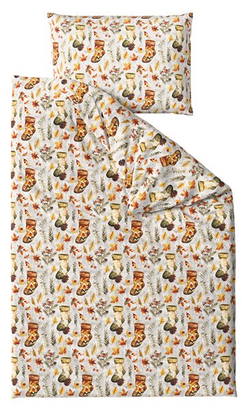 Pamut ágyneműhuzat AUTUMN SOCKS színes Ágyneműhuzat mérete: 70 x 90 cm | 140 x 200 cm