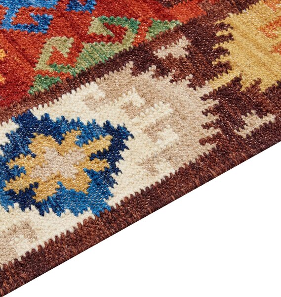 Szőnyeg ZOVUNI Színes 200 x 300 cm Gyapjú Kilim