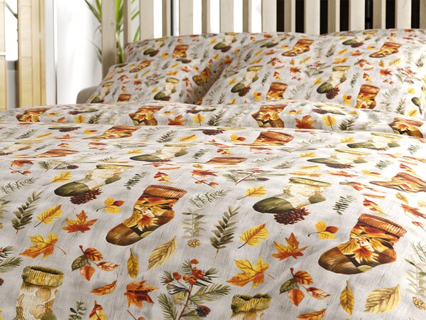 Pamut ágyneműhuzat AUTUMN SOCKS színes Ágyneműhuzat mérete: 70 x 90 cm | 140 x 200 cm