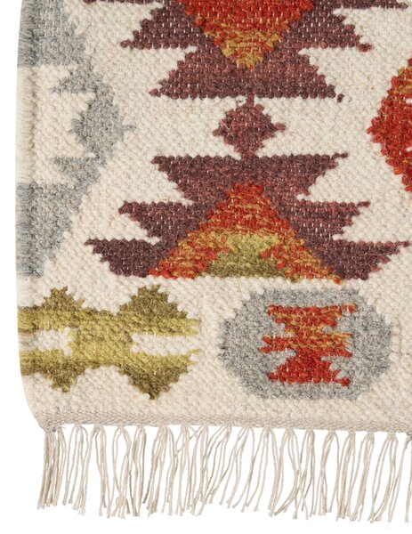Szőnyeg VOSKETAP Színes 160 x 230 cm Gyapjú Kilim