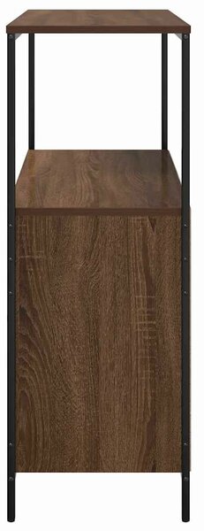 VidaXL barna tölgy fürdőszobaszekrény polcokkal 76,5x35x95 cm
