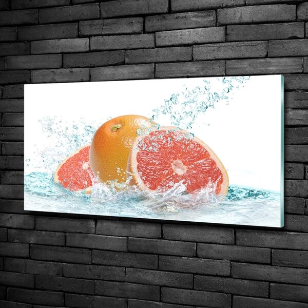 Fali üvegkép Grapefruit