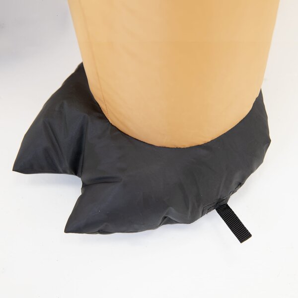 Felfújható karácsonyi dekoráció - Mikulás szánnal