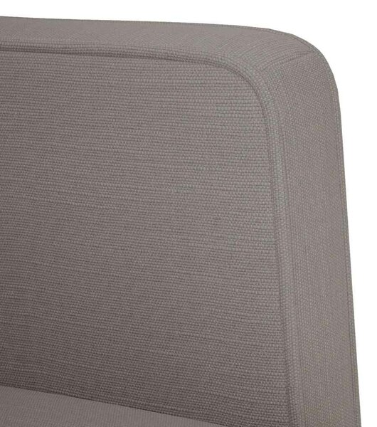VidaXL tópszínű szövet kanapészék karfás szék 53 cm