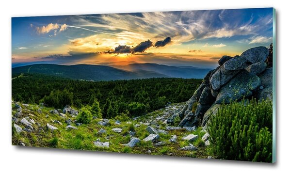 Üvegfotó Hegyi panoráma