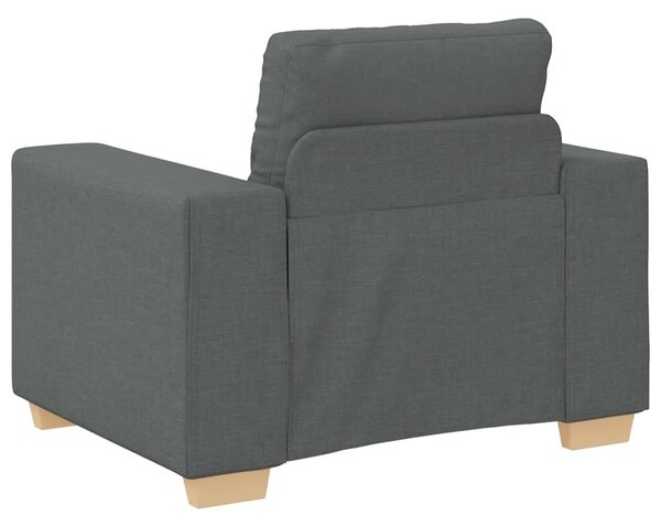 VidaXL sötétszürke szövet kanapéfotel 59 cm