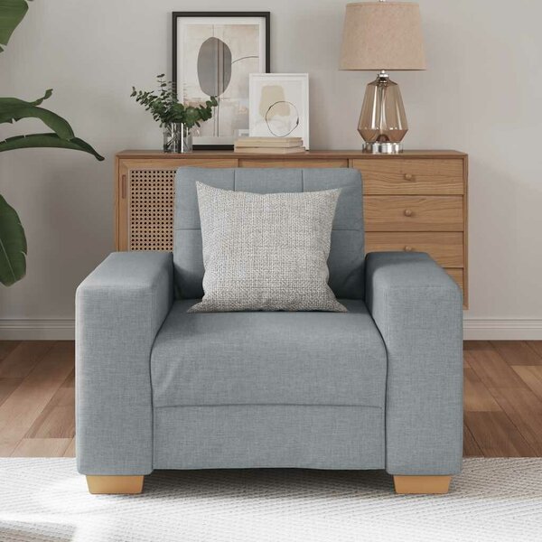 VidaXL világosszürke szövet kanapéfotel 59 cm
