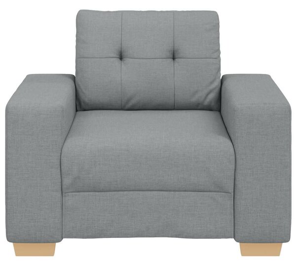 VidaXL világosszürke szövet kanapéfotel 59 cm