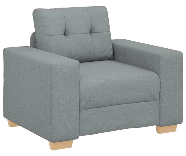 VidaXL világosszürke szövet kanapéfotel 59 cm