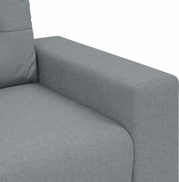 VidaXL világosszürke szövet kanapéfotel 59 cm