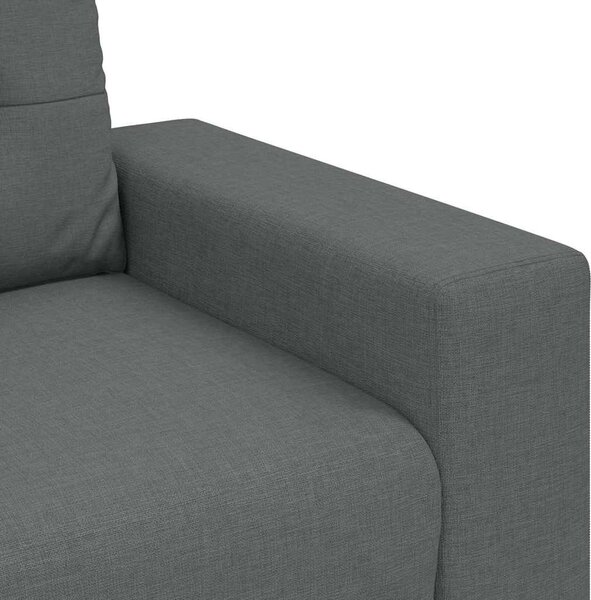 VidaXL sötétszürke szövet kanapéfotel 59 cm