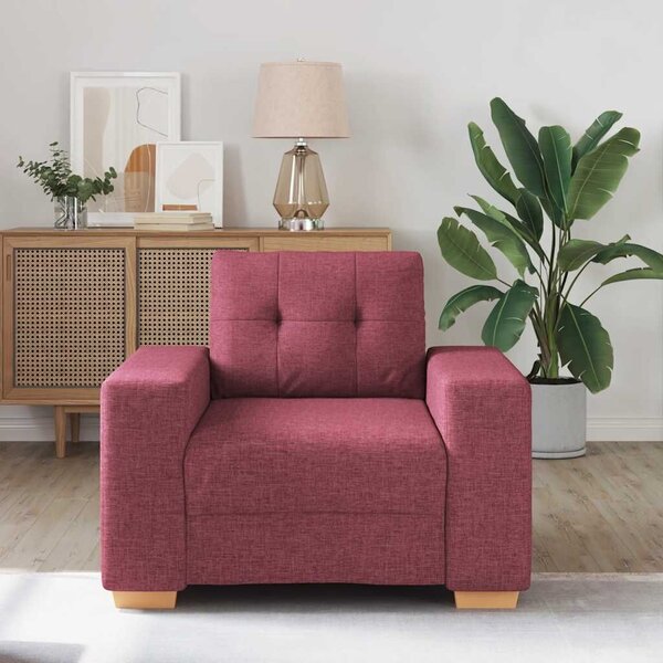 VidaXL bordó szövet kanapéfotel 59 cm