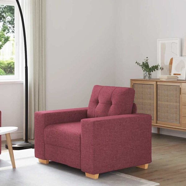 VidaXL bordó szövet kanapéfotel 59 cm