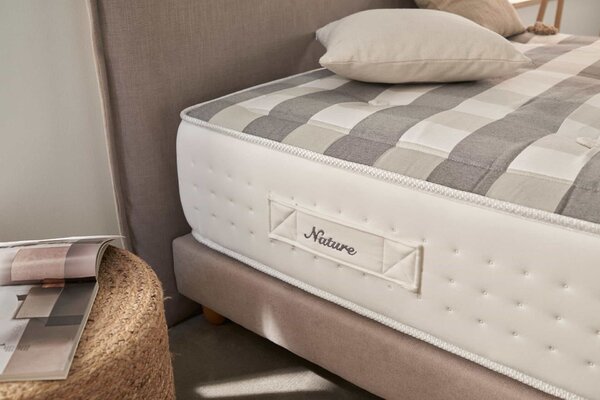 Saltea Arcurile inserate - Moonia - Grand Spring Nature, 30cm, 135x190cm - Arcurile - Color Alb - Fermitate ridicată
