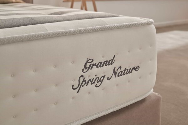 Saltea Arcurile inserate - Moonia - Grand Spring Nature, 30cm, 135x190cm - Arcurile - Color Alb - Fermitate ridicată