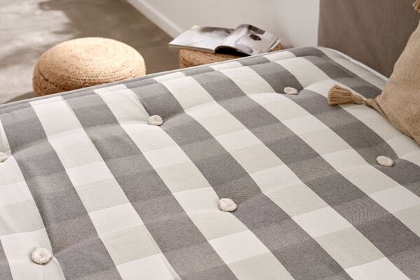 Saltea Arcurile inserate - Moonia - Grand Spring Nature, 30cm, 135x190cm - Arcurile - Color Alb - Fermitate ridicată